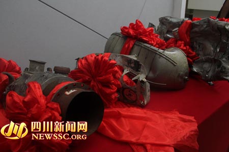 The remains of a United States army C-87 transport airplane.