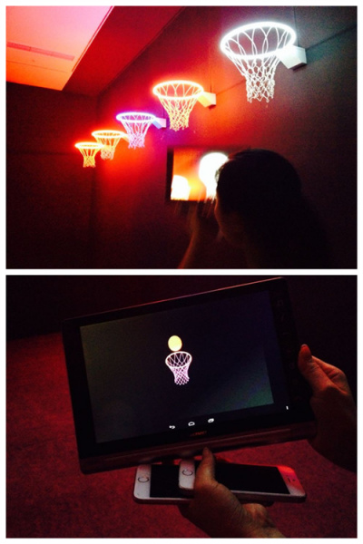 Augmented reality enables people to see beyond the exhibiting objects. (Photo: Ecns.cn/Qian Ruisha)