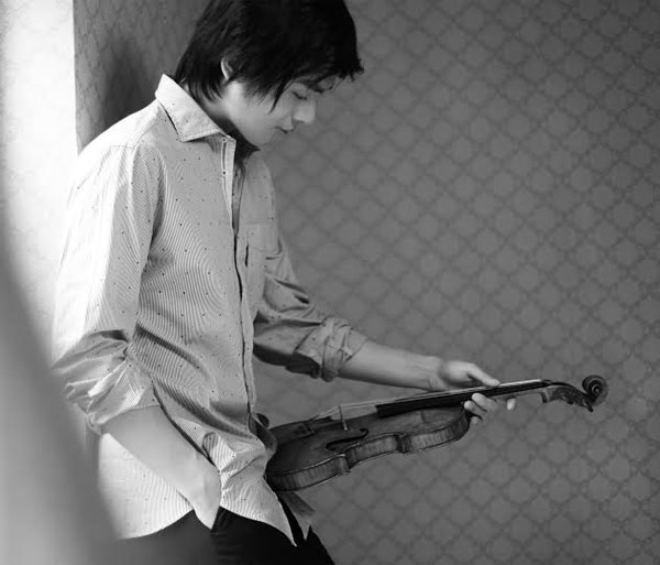 Chinese violin maestro Zhang Yijia.(Photo provided to China Daily)