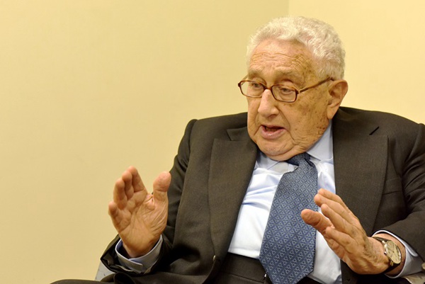 Henry Kissinger (Photo/People's Daily Online)