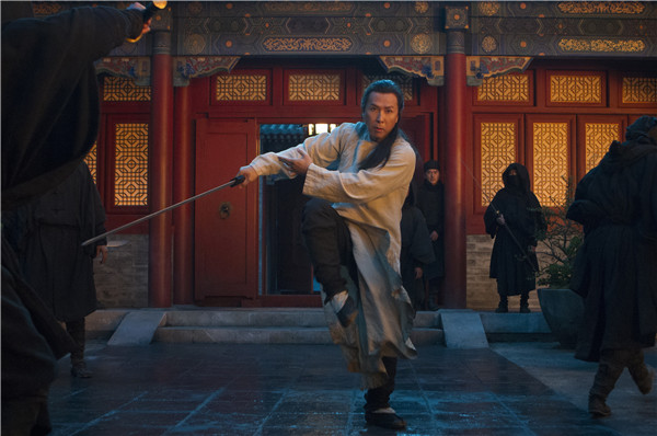 American-Chinese kung fu star Donnie Yen stars in the sequel. (Photo provided to China Daily)