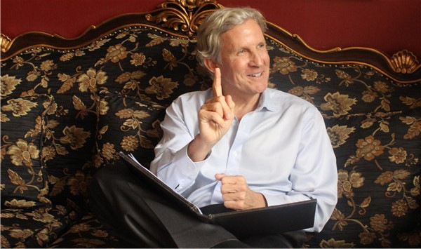 U.S. filmmaker William Mundell says his documentary Better Angels is more dramatic than analytical. (Margaret Wu/China Daily)