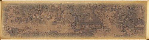 A section of Along the River During the Qingming Festival Photo: Courtesy of The Palace Museum