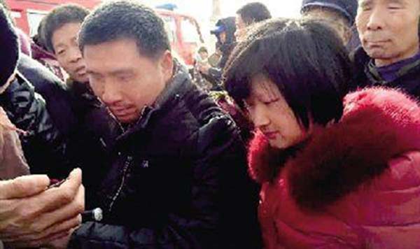 Zheng Yurong (R)and Yang Mingming. (Photo/Zhengzhou Evening News)