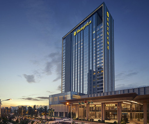 The newly opened Shangri-La Hotel, Tangshan. (Photo provided to chinadaily.com.cn)