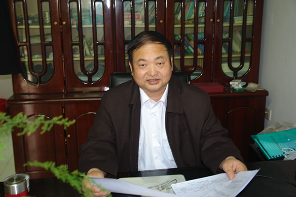 Wang Jinshu, chairman of Yuhuang Chemical Industry Group. (Photo provided to China Daily)