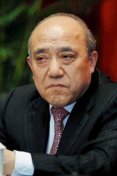 Lu Guanqiu, chaiman of Wanxiang Group (File photo/people.com.cn)