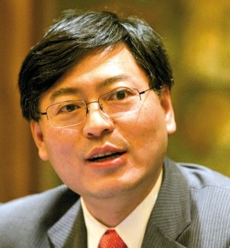Yang Yuanqing, chairman and CEO of Lenovo (File photo/people.com.cn)