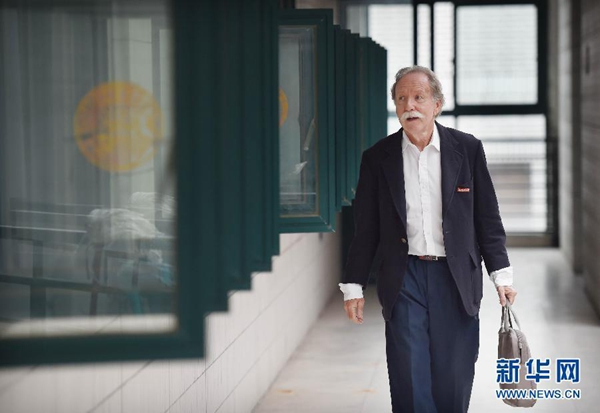 Professor Manzo. (Photo/Xinhua)