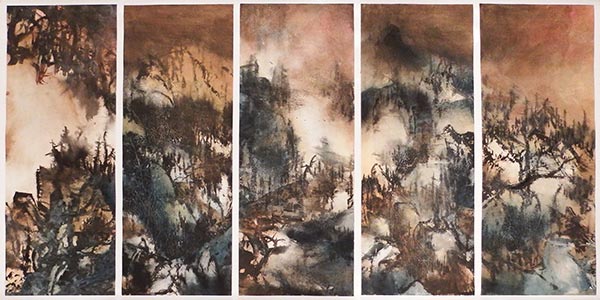 An artwork by Li Yan. (Photo provided to China Daily)