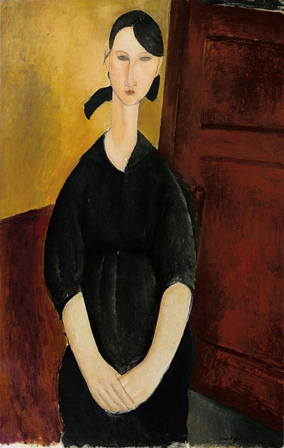 Amedeo Modigliani, Portrait of Paulette Jourdain ($42 million). (Photo provided to China Daily)