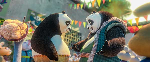The third installment of Kung Fu Panda, a coproduction of DreamWorks Pictures, Shanghai-based Oriental DreamWorks and the China Film Group Corporation, will be released in China and the United States on Jan 29.(Photo provided to China Daily)