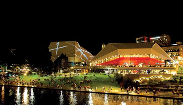Adelaide Festival Centre, a cultural landmark in South Australia, is reaching out to Chinese artists and theaters.(Photo provided to China Daily)