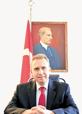 Turkish Ambassador to China Ali Murat Ersoy (Photo provided to chinadaily.com.cn)