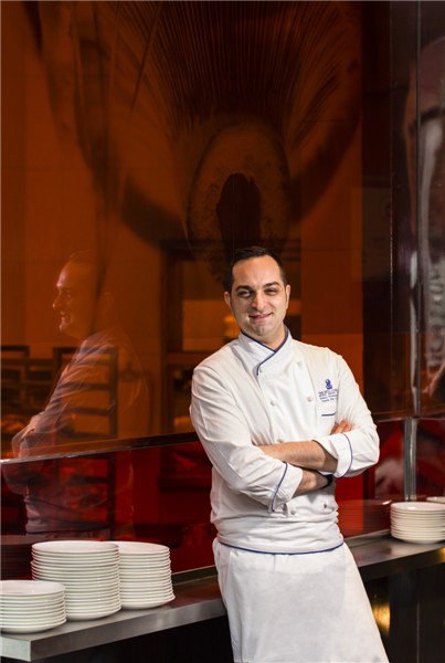 Fabio Nompleggiois, the new Chef de Cuisine at Cèpe, the Italian restaurant at the Ritz-Carlton Beijing, Financial Street. (Photo provided to chinadaily.com.cn) Fabio Nompleggiois, the new Chef de Cuisine at Cèpe, the Italian restaurant at the Ritz-Carlton Beijing, Financial Street. (Photo provided to chinadaily.com.cn)
