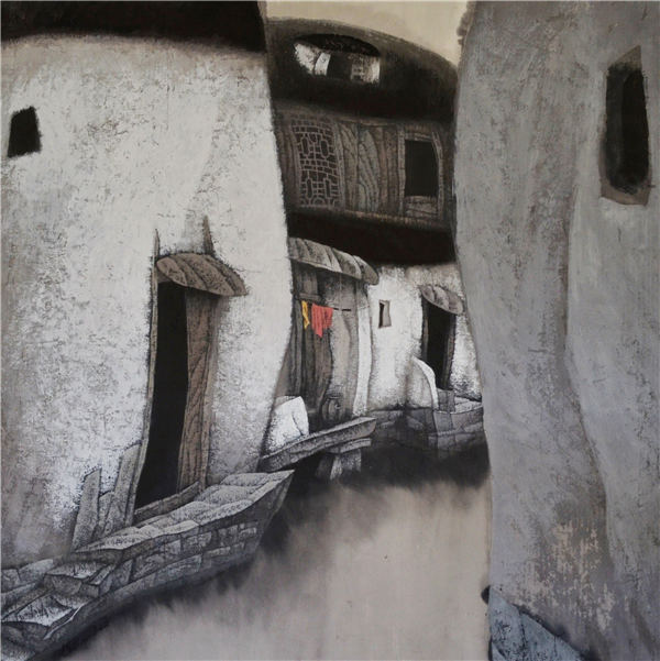 Black and White, a painting by Mu Xun. (Photo provided to China Daily)