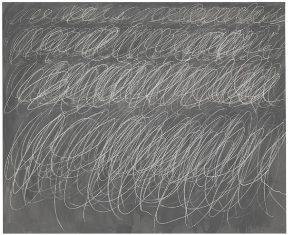 Cy Twombly, Untitled (1970). Courtesy Christie's.