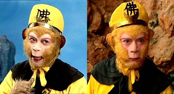 The classic Monkey King portrayed by Zhang in the hit 1986 TV series Journey to the West.(File photo)