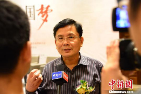 Poet Wang Guozhen (Photo/Chinanews.com)