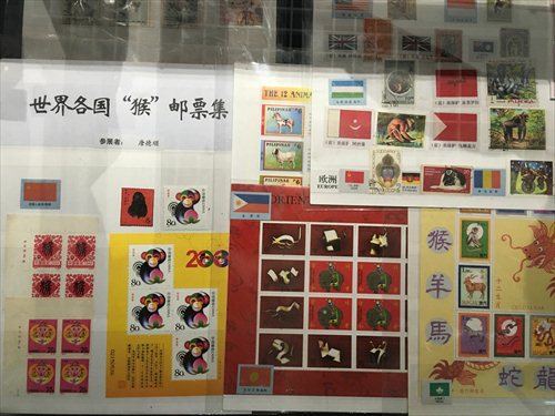 Items on show at the Spring Festival customs exhibition in Shanghai Mass Art Center (Photo: Qi Xijia/GT and courtesy of the venue)