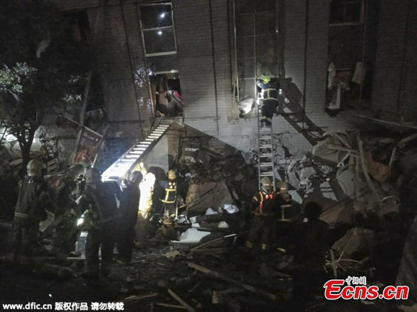 A 6.7-magnitude earthquake hit Kaohsiung of Taiwan at a depth of 15 kilometers at 03:57 am Beijing Time on Saturday. (Photo/IC)