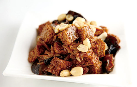 Shanghai-style kaofu, a cold dish. Photos provided to China Daily