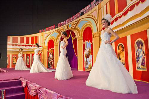 A Hong Kong Wedding Fair was held at Hong Kong Convention and Exhibition Center on Feb. 14, 2014. (File photo/CCTV.com)