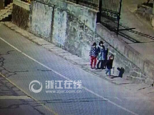 A boy, 7, and two girls of 8 and 12 years old from Jianguang Village, Pujiang County, left home at noon on Tuesday. (Photo/Zjol.com.cn)
