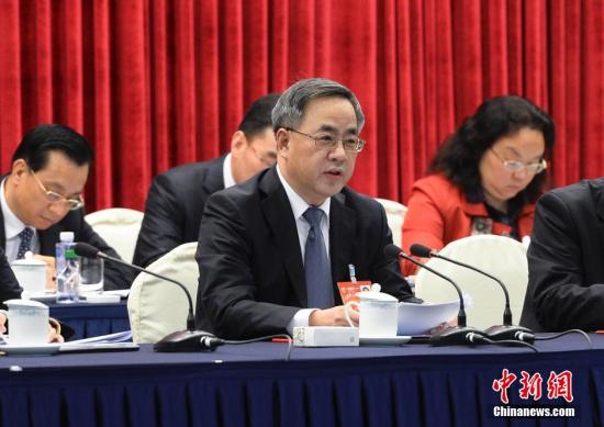 File photo of Hu Chunhua. (Photo/Chinanews.com)