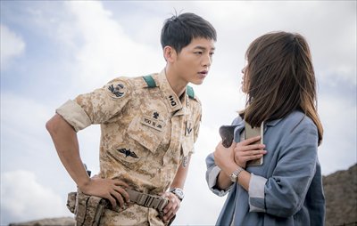 A scene from Descendants of the Sun (Photo/Courtesy of iQiyi)