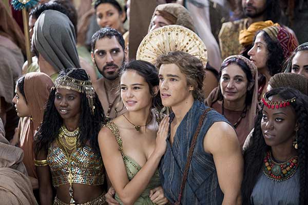 Gods of Egypt will be screened on the Chinese mainland from Friday.(Photo provided to China Daily)