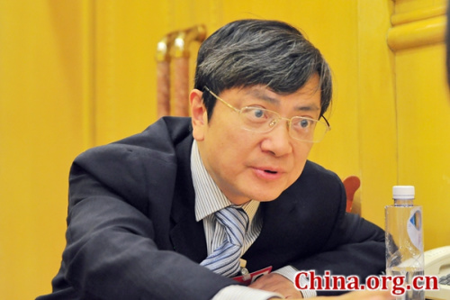 Zheng Qiang, a deputy to the National People's Congress and president of Guizhou University (Photo: China.org.cn/Guo Yiming)