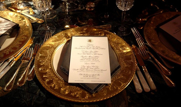 Embassy collection menus (Photo courtesy of Conrad Beijing)