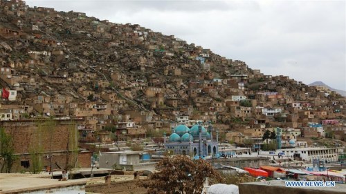 Photo taken on April 10, 2016 shows the view of Kabul, capital of Afghanistan, after an earthquake. An earthquake with a magnitude of 6.6 on the Richter scale jolted parts of Afghanistan, Pakistan and India, killing two and injuring 10 in Pakistan on Sunday. (Photo: Xinhua/Rahmat Alizadah)