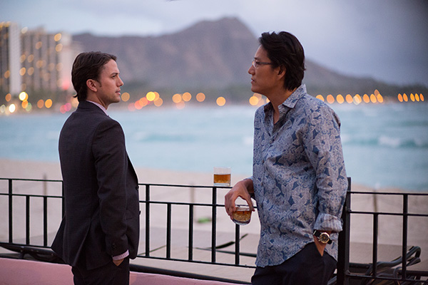 A scene from Pali Road. Photo provided to China Daily