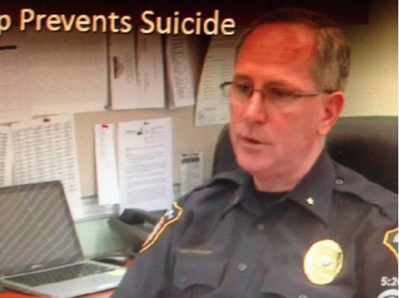 Mitchell Stern, the Sheriff of Verona, a New Jersey township which features the same name of the Italian town (Photo/Sina Weibo)