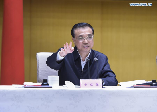 Chinese Premier Li Keqiang delivers a speech at a national teleconference on advancing government reform and improving public services in Beijing, capital of China, May 9, 2016. (Photo: Xinhua/Xie Huanchi) 