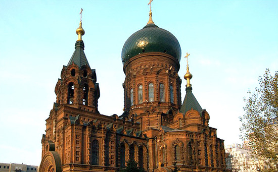 Saint Sophia Cathedral in Harbin, Heilongjiang. (File photo)