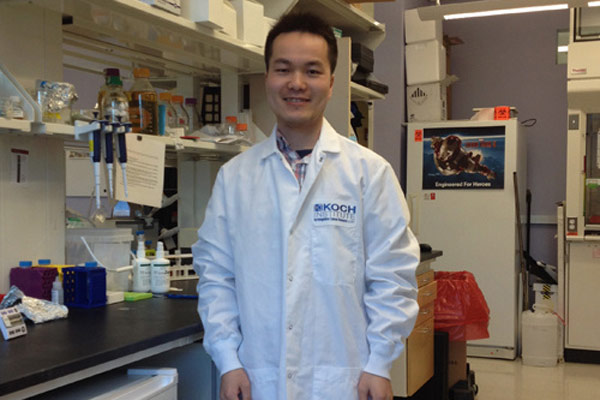 He Jiang will become the first Chinese student to give the commencement speech at Harvard University. (Photo from Sina Weibo)