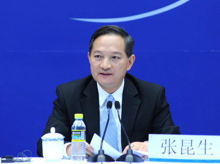 A file photo shows Zhang Kunsheng. (Photo/fmprc.gov.cn)