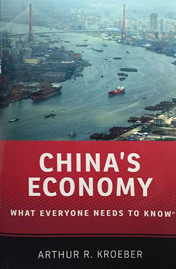 Kroeber's new book offers a genuine examination of the country's economy.(Photo provided to China Daily)
