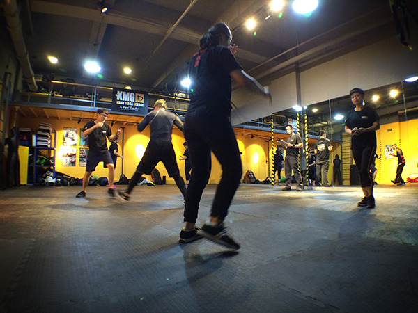 A practitioner level testing at KMG China's newly-opened headquarters in Shuangjing, Beijing. 