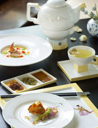 Cuisine offered at the Elite Dining Week. (Photo provided to China Daily)