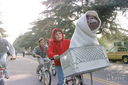 A scene from E.T. the Extra-Terrestrial. (Photo/Mtime)