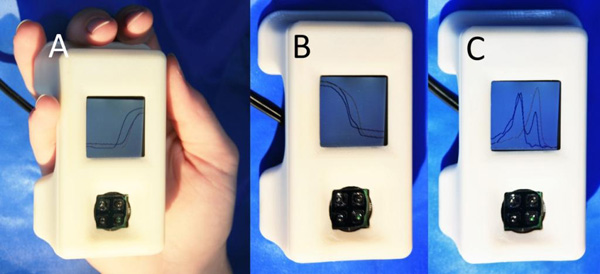 The Ebola-testing devices developed by scientists from a Chinese university. (Photo/nwpu.edu.cn)