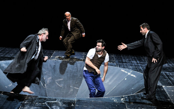 Waiting for Godot by Deutsches Theater Berlin will help Chinese audiences better know German theater. (Photo provided to China Daily)