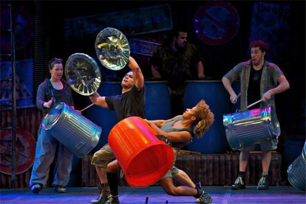 Now celebrating 25 years of smashing and bashing, the Stomp group is making its debut here in Beijing.