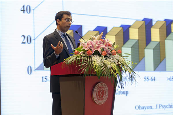 Nalaka Gooneratne, associate professor of medicine at the University of Pennsylvania. (Photo provided to China Daily)