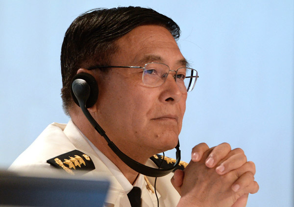 Admiral Sun Jianguo, deputy chief of the Joint Staff Department at the Central Military Commission