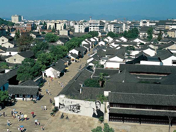 The former residence of Lu Xun in Shaoxing. (Photo provided to China Daily)